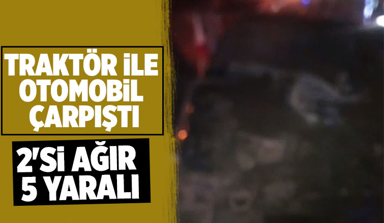 Erenler'de kaza: 2'si ağır 5 yaralı