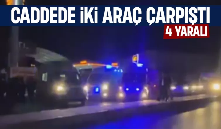 Erenler'de kaza: 4 yaralı