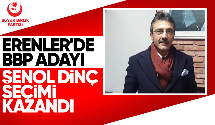 Erenler'de Şenol Dinç kazandı