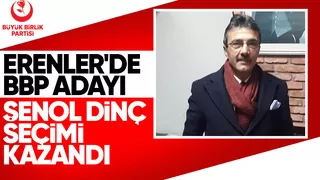 Erenler'de Şenol Dinç kazandı