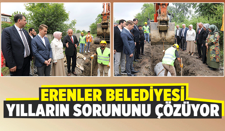 Erenler'de yılların sorunu 13 milyonluk yatırımla çözülüyor