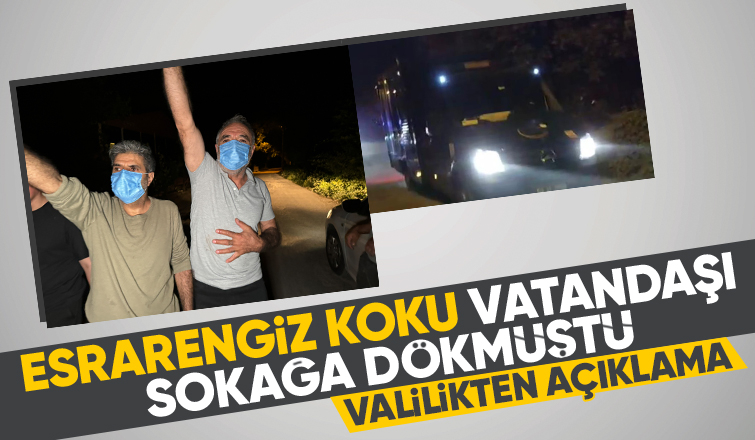 Erenler'i sokağa döken kokuyla ilgili açıklama