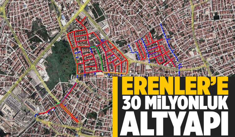 Erenler’de 30 milyonluk altyapı çalışması yapılacak