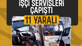Erenler’de işçi servisleri kafa kafaya çarpıştı: 11 yaralı