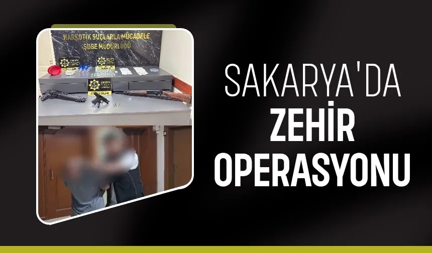 Erenler’de Uyuşturucu Operasyonu: Bonzai Hammaddesi ve Silahlar Ele Geçirildi