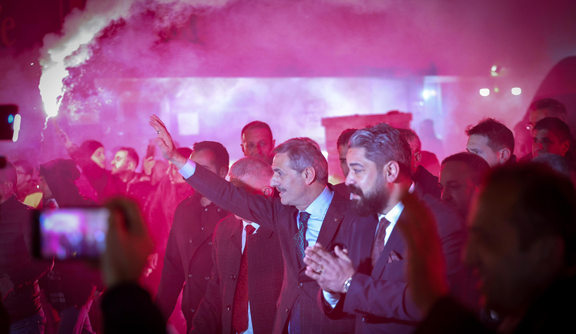 Erenler’den Yusuf Alemdar’a coşkulu karşılama