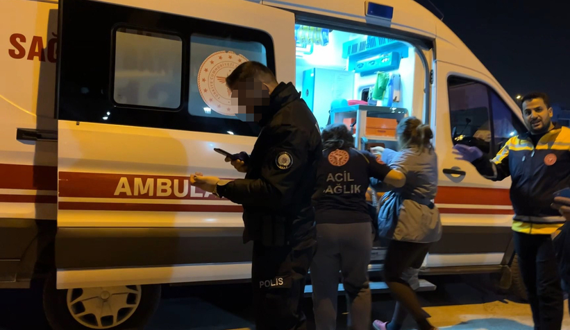 Erkek arkadaşına kızdı, kazara kendini bıçakladı