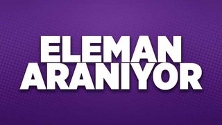 Erkek Personeller Alınacaktır 