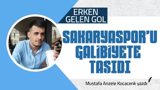 Erken gelen gol Sakaryaspor'u galibiyete taşıdı