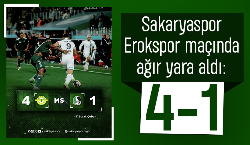 Erokspor 4 Sakaryaspor 1