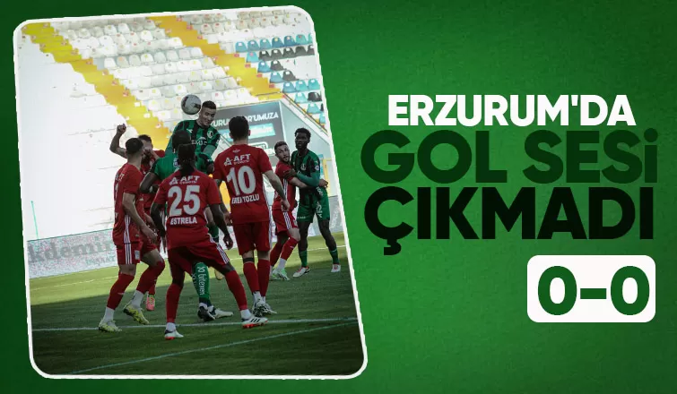 Erzurumspor 0 Sakaryaspor 0