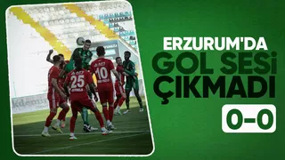 Erzurumspor 0 Sakaryaspor 0