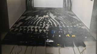 Eşi ve kayınpederini öldürmüştü, cephanelik çıktı