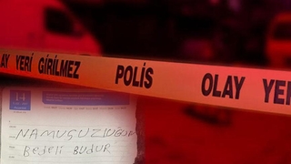 Eşine tecavüz eden şahsı öldürdü, namussuzluğun bedelidir notu bıraktı