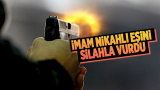 Eşini silahla vurup kaçtı