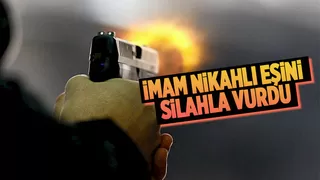Eşini silahla vurup kaçtı