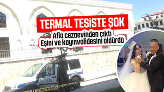 Eşini ve kayınvalidesini öldürdü