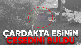 Eşini çardakta ölü buldu