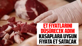 ESK kasaplara da uygun fiyatlı kırmızı et satacak
