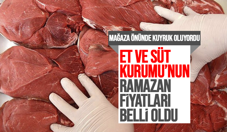 ESK Ramazan'da kıyma ve kuşbaşının fiyatlarını açıkladı