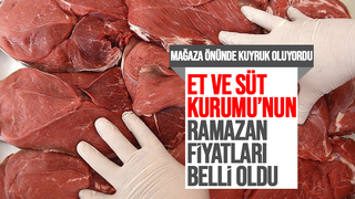 ESK Ramazan'da kıyma ve kuşbaşının fiyatlarını açıkladı