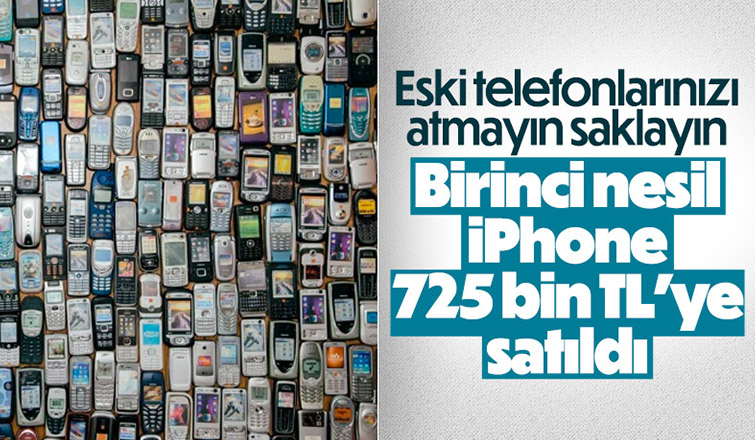 Eski cep telefonları astronomik fiyata satılıyor