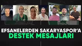 Efsane Sakaryasporlu oyunculardan final mesajları