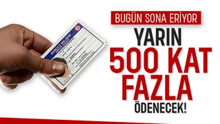 Eski tip ehliyetler için son gün