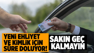 Eski tip sürücü belgesini yenilemeyenlere uyarı