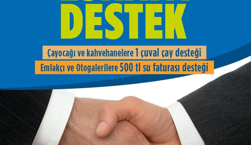 Esnaf destek paketine başvurular devam ediyor