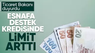 Esnafa finansman destek kredisi 750 bin liraya yükseldi