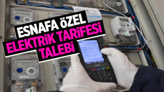 Esnafa özel elektrik tarifesi olmalı