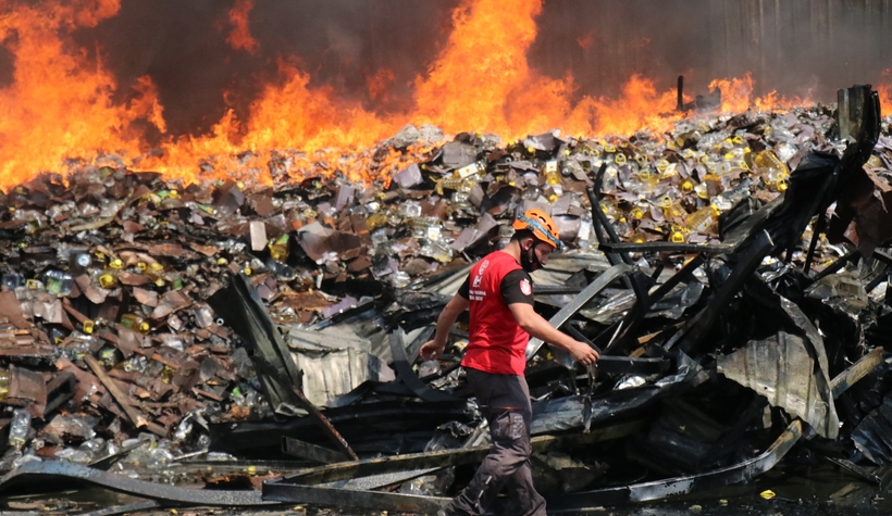 Essen'den yangın açıklaması