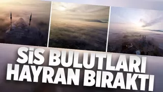 Eşsiz sis bulutu görüntüsü
