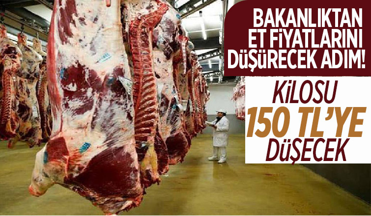 Et fiyatlarını düşürecek adım