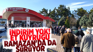 Et kuyruğu Ramazan da da devam ediyor