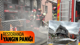 Et restoranında yangın