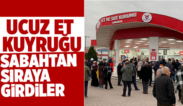 Et ve Süt Kurumu'nda ucuz et kuyruğu