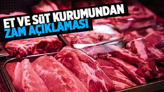 Et ve Süt Kurumu'ndan açıklama