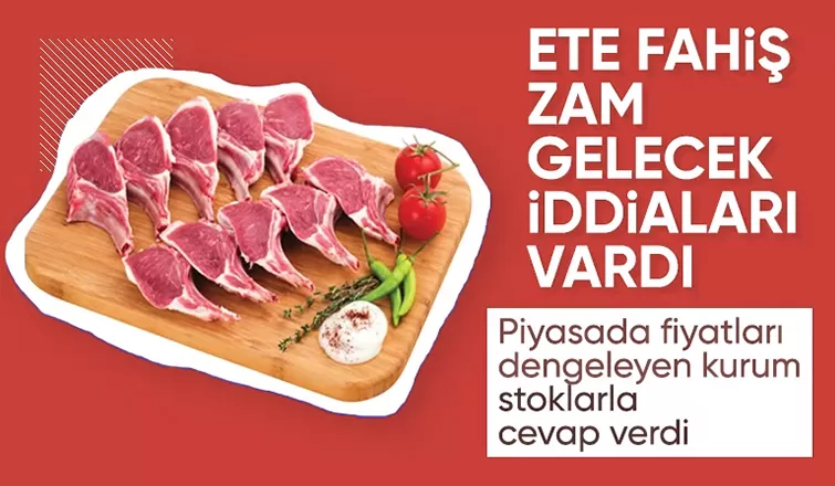 Et ve Süt Kurumu'ndan kırmızı et fiyatlarında artış iddialarına yanıt