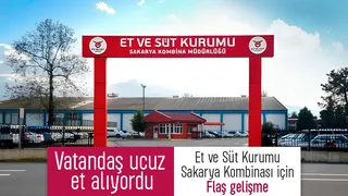 Et ve Süt Kurumu Sakarya Kombinası için önemli gelişme