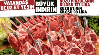  Et ve Süt Kurumundan kuzu etine yüzde 25 indirim