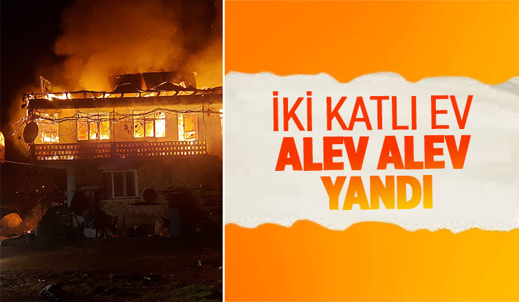 Ev alev alev yandı
