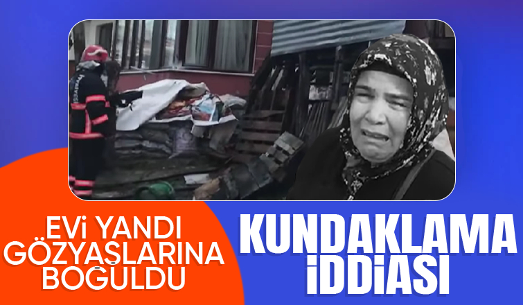 Ev sahibi için evi kundakladı suçlaması