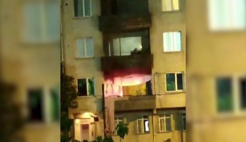 Ev sahibinin zam yapmasına öfkelenen kiracı evi yaktı