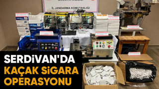 Ev ve depoya kaçak sigara baskını