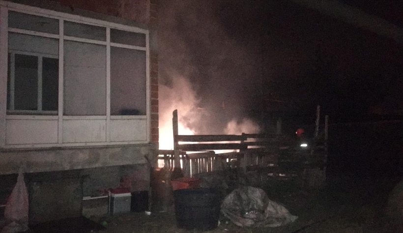 Ev yangını diye gittiler bakın ne çıktı