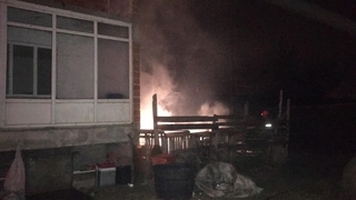 Ev yangını diye gittiler bakın ne çıktı