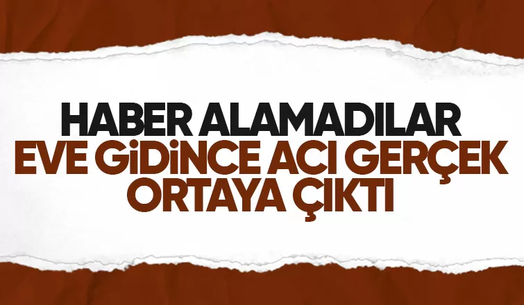 Evde cesedi bulundu