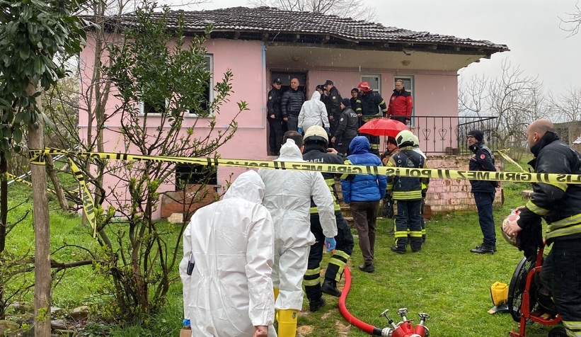 Evde çıkan yangın sonu oldu